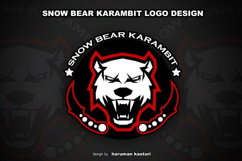 Snow Bear Logo - Snow Bear Karambit Logo. Logo Design. Logos, Logo design, Design