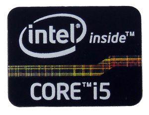 Intel Core I5 Logo - INTEL CORE i5 BLACK STICKER LOGO AUFKLEBER 21x16mm (97)