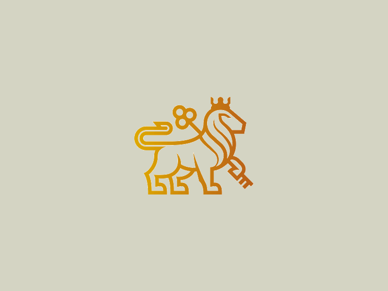 Walking Lion Logo - Creative Lion Logo Designs, Ideas, Examples. Design Trends