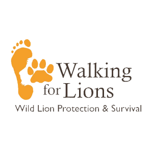 Walking Lion Logo - Walking For Lions In Africa