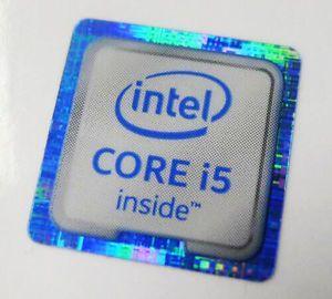 I5 Logo - 1 pcs Intel CORE i5 inside 6th Generation Skylake Sticker Logo Decal ...