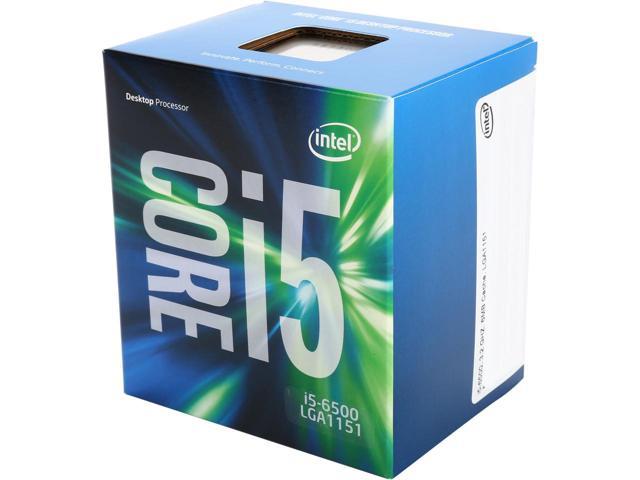 Intel Core I5 Logo - Intel Core i5-6500 3.2 GHz LGA 1151 BX80662I56500 Desktop Processor ...