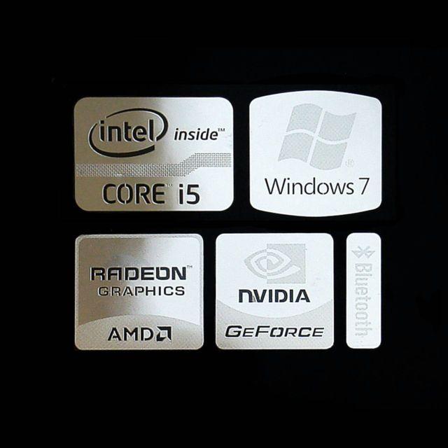 I5 Logo - Intel Core I5 Logo Metal Decal Sticker NVIDIA Radeon Graphics ...