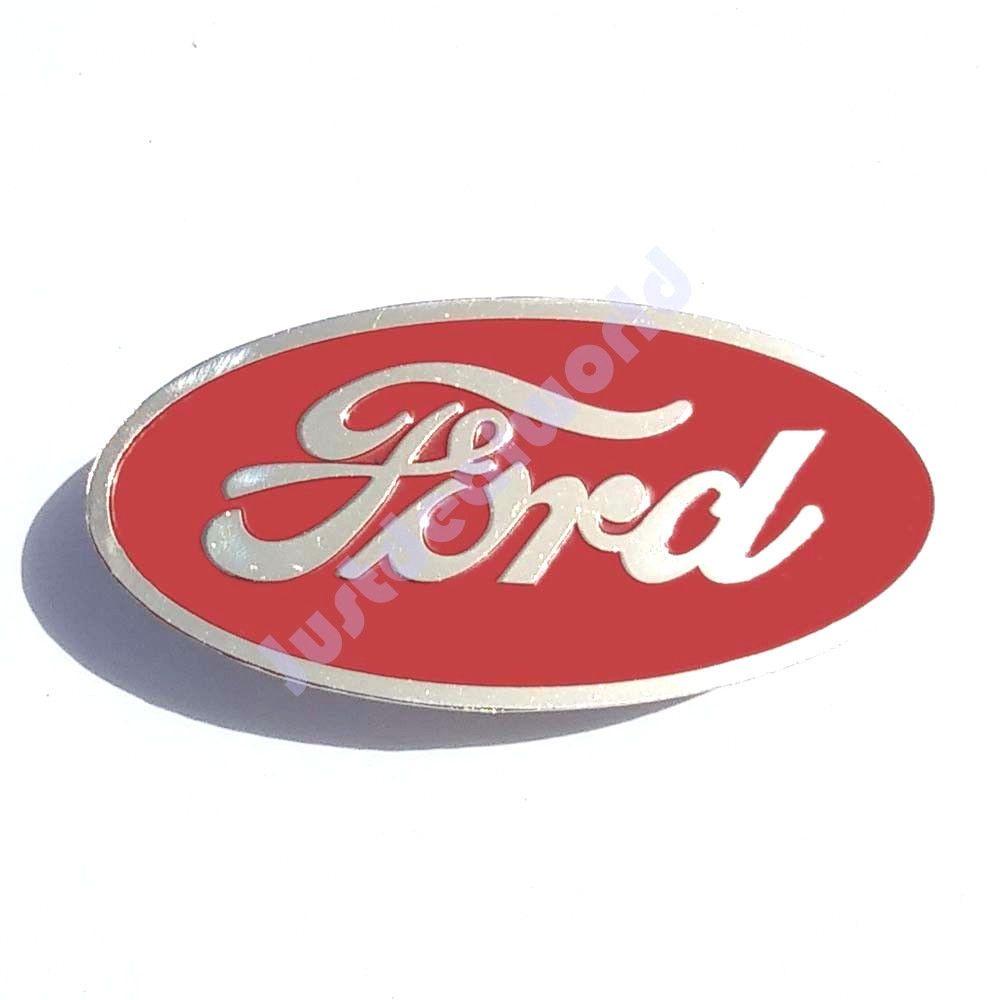 Red D Logo - Brass Chromed FOR D Logo Red Oval Badge Front Radiator Grill Emblem