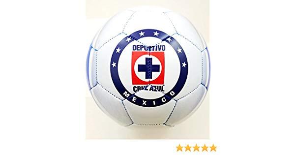 Red Ball with White Cross Logo - Amazon.com : Cruz Azul Authentic Official Licensed Soccer Ball Size ...