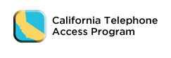 Tel Cal Phone Logo - Deaf & Disabled Telecommunications Program