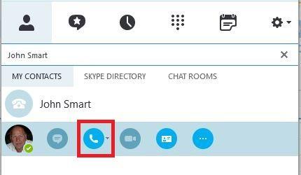 Tel Cal Phone Logo - How do I make a phone call with Skype for Business? (Windows)