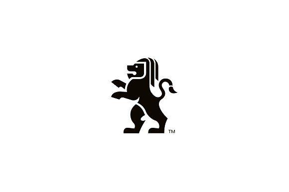 Walking Lion Logo - King Creative Lion Logo ~ Logo Templates ~ Creative Market