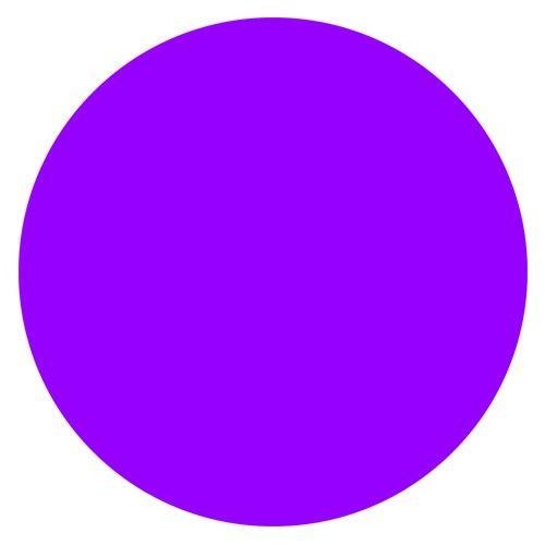 Round Purple Logo - Assorted Color Kolorcoat™ Round Foam Coaster (4 Pack)