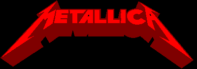 Metallica Red Logo - Red Metallica Logo 1 by ParkesietheHedgehog on DeviantArt