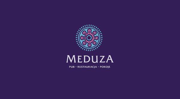 Round Purple Logo - Best Logo Meduza Mark Logotype Restaurant images on Designspiration