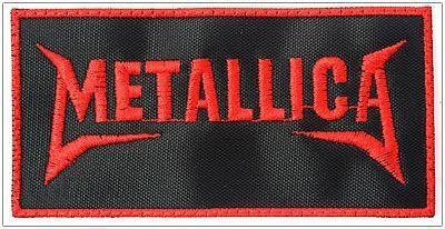 Red Metallica Logo - Naszywka METALLICA LOGO RED - Ceny i opinie - Ceneo.pl