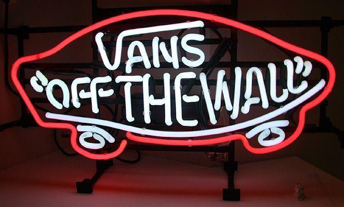 Cool Neon Vans Logo - off the wall like vans logos. My Style. Vans, Vans off