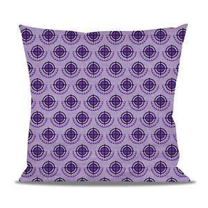 Round Purple Logo - Hawkeye Logo Avengers Superhero Inspired Fleece Cushion - Heart ...