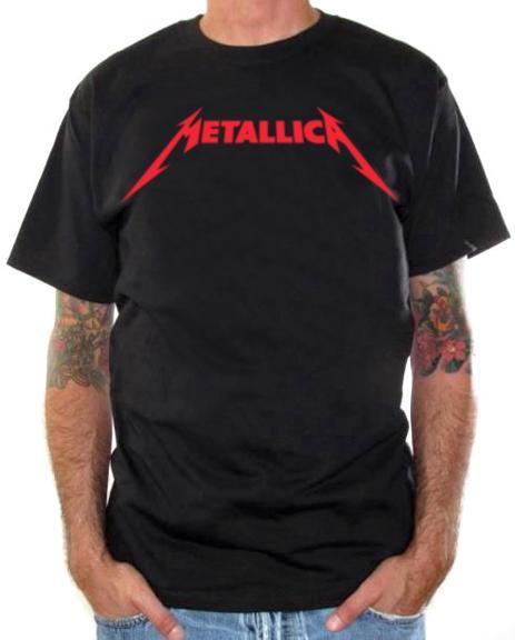 Red Metallica Logo - Metallica T Shirt