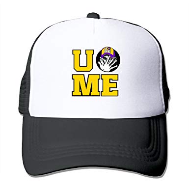 U Can T See Me Logo - John Cena U Can't See Me Logo WWE Trucker Mesh Snapback Hat Black ...