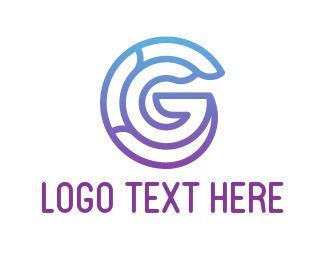 Round Purple Logo - LogoDix
