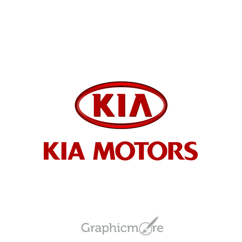 Kia Motors Logo - Kia Motors Logo Design Free Vector File Free PSD