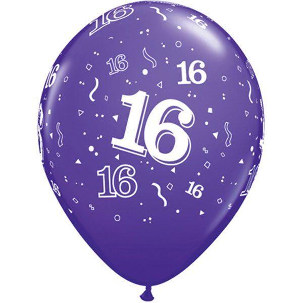 Round Purple Logo - 16-A-Round – Purple Violet – 11″ | The Balloon Shop