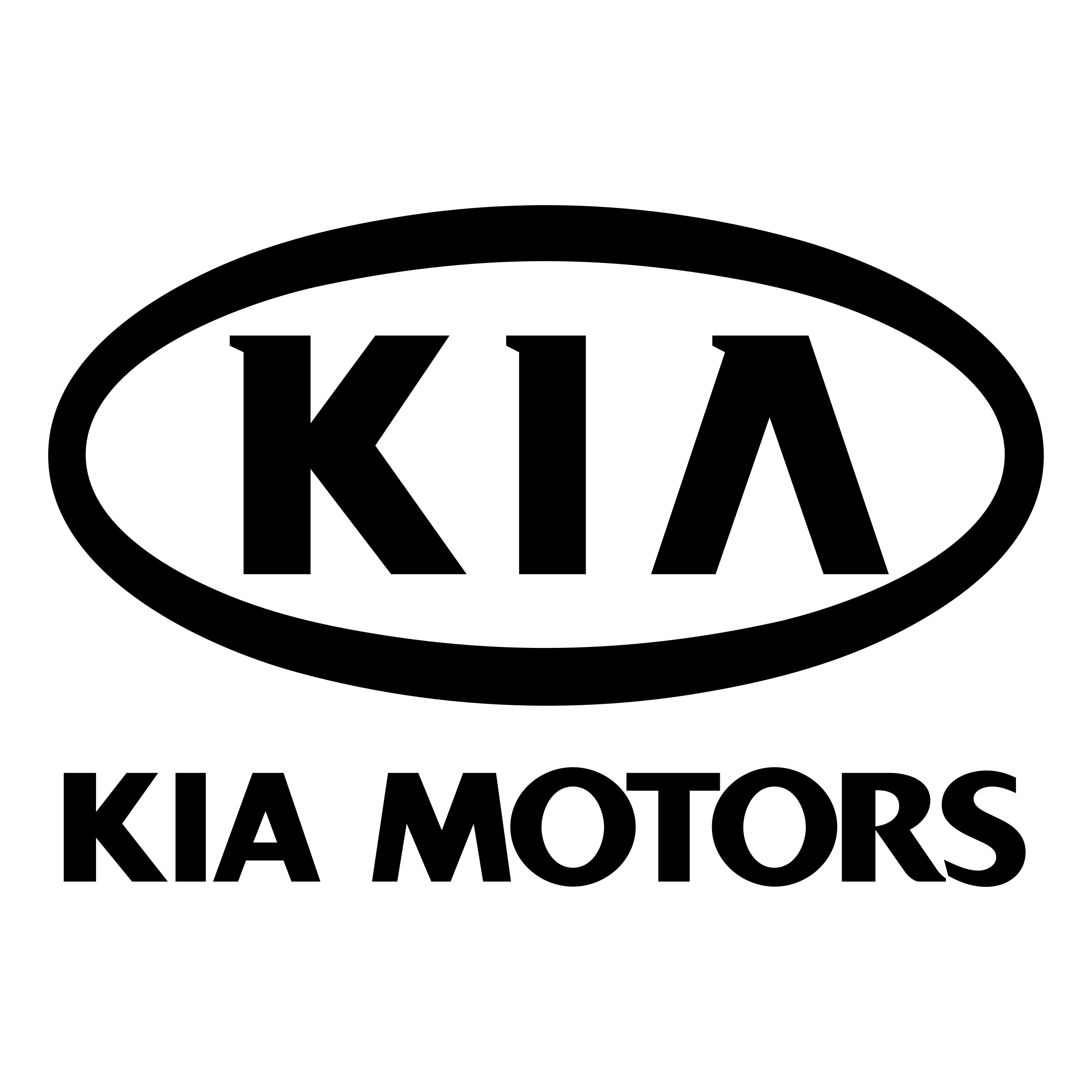 Black Kia Logo - Kia Motors Logo PNG Transparent & SVG Vector - Freebie Supply
