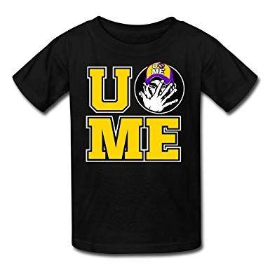 U Can T See Me Logo - Youth Boys'/Girls' WWE John Cena U Cant See Me Logo T Shirt
