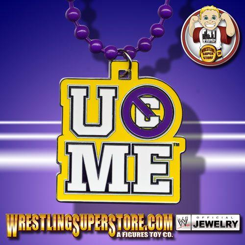 U Can T See Me Logo - WWE John Cena U Cant See Me Yellow Pendant