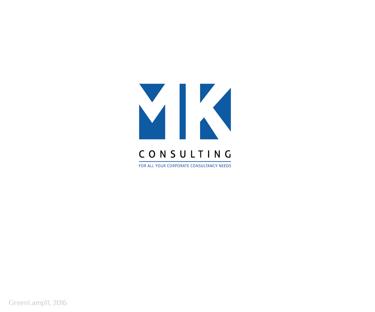 Consultant Logo - Serious, Professional, Business Consultant Logo Design for MK ...