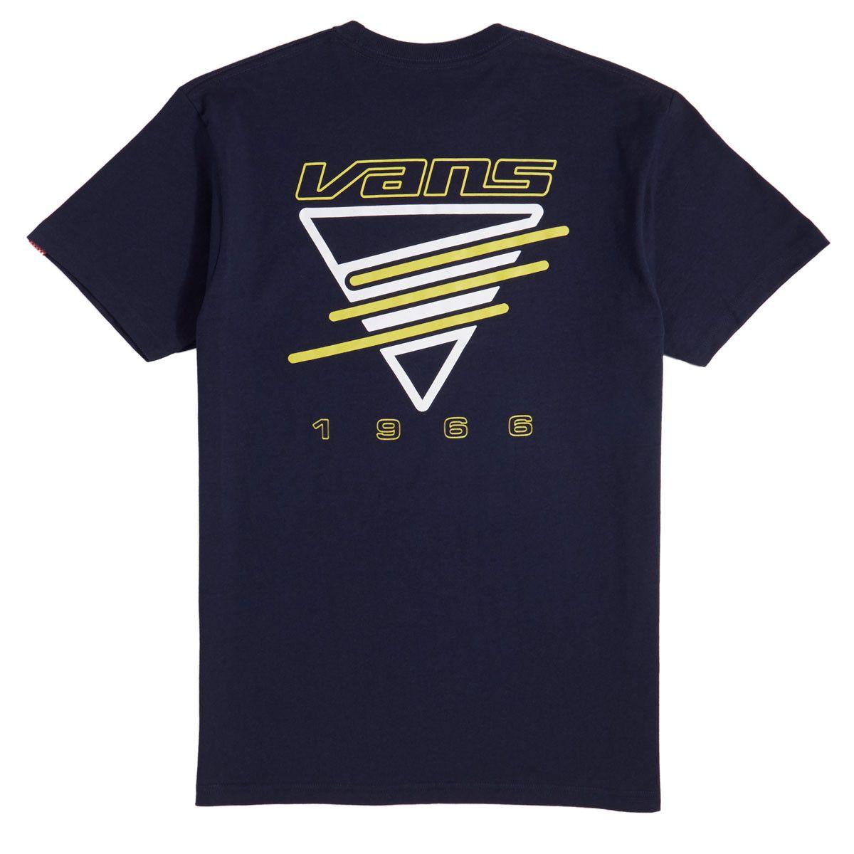 Cool Neon Vans Logo - Vans Neon Triangle T-Shirt - Navy