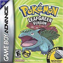 Blue Leaf Green Flame Logo - Pokémon FireRed and LeafGreen