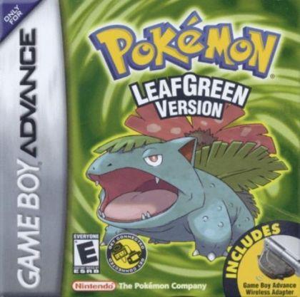 Pokemon Leaf Green Logo - Pokémon LeafGreen Version [Europe] - Nintendo Gameboy Advance (GBA ...