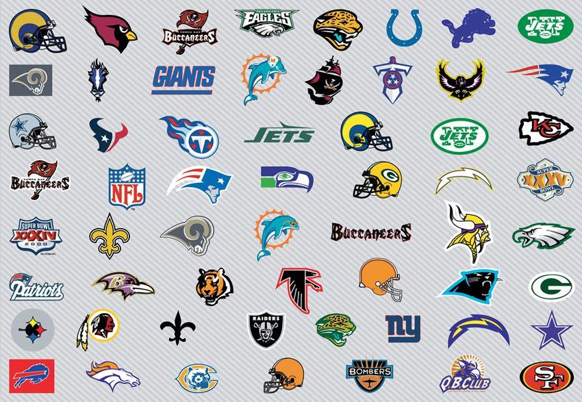 American Football Logo - Nfl Team Vector Logos Vector Art & Graphics | freevector.com
