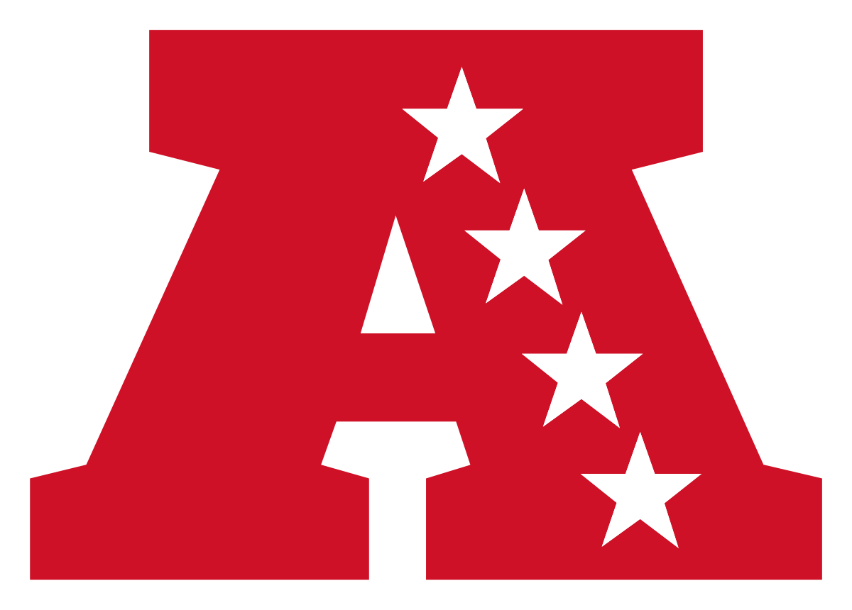 Red H Football Logo - American Football Conference