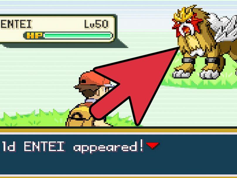 Pokemon Leaf Green Logo - How to Catch Entei in Pokémon Leaf Green: 5 Steps (with Pictures)