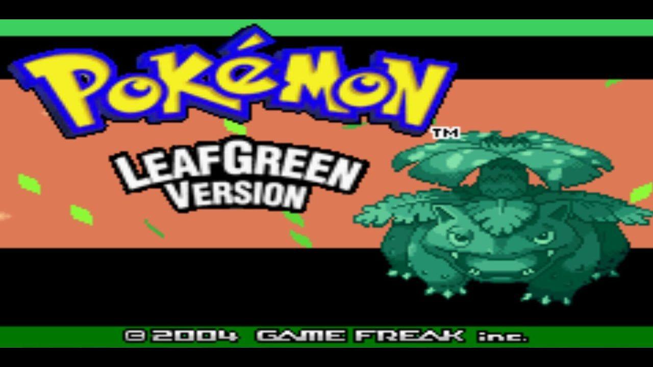 Pokemon Leaf Green Logo - Pokemon Leaf Green Version ~ All Boss Trainers - YouTube