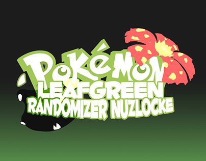 Pokemon Leaf Green Logo - Pokémon LeafGreen Randomizer Nuzlocke Series Package on Behance