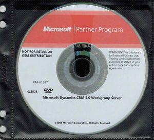 Microsoft Dynamics CRM 4 0 Logo - Microsoft Dynamics CRM 4.0 Workgroup Server | eBay