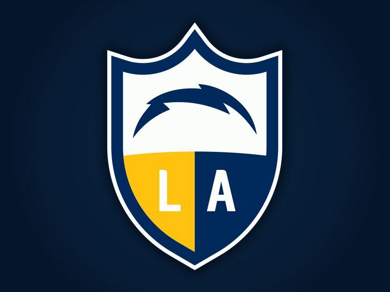 La Chargers Logo - LOS ANGELES CHARGERS - NEW LOGO CONCEPT by Matthew Harvey | Dribbble ...