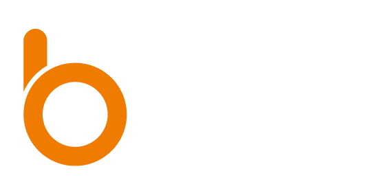 White with Orange B Logo - B Bark B Bark Marketing Material