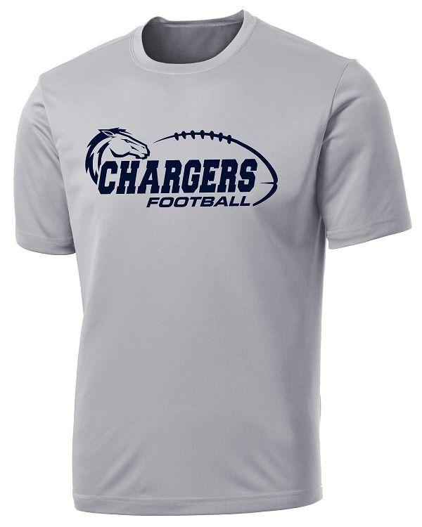 Chargers Football Logo - Corner Canyon Chargers Football - Cooling Performance Laces Logo ...