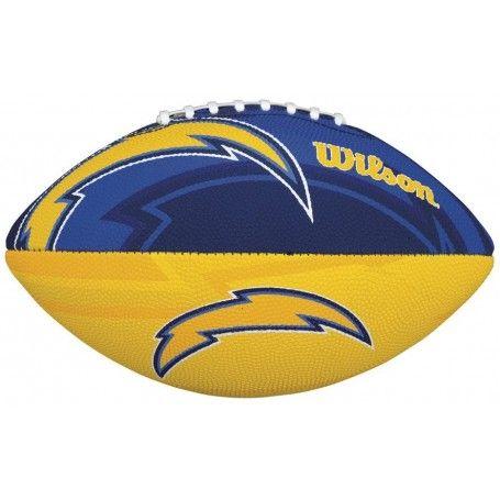 Chargers Football Logo - San Diego Chargers Wilson NFL Team Logo Junior Football