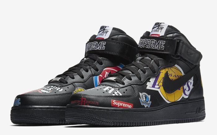 Supreme Nike Logo - Supreme's Sneaker Collab With Nike and the NBA Is Coming Very Soon ...