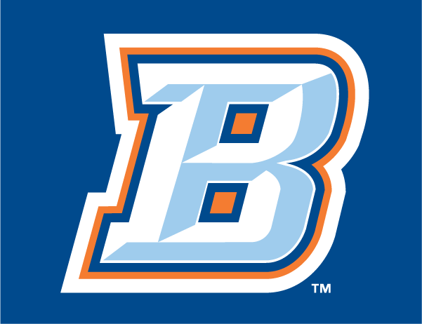 White with Orange B Logo - Buffalo Bisons Cap Logo League (IL)