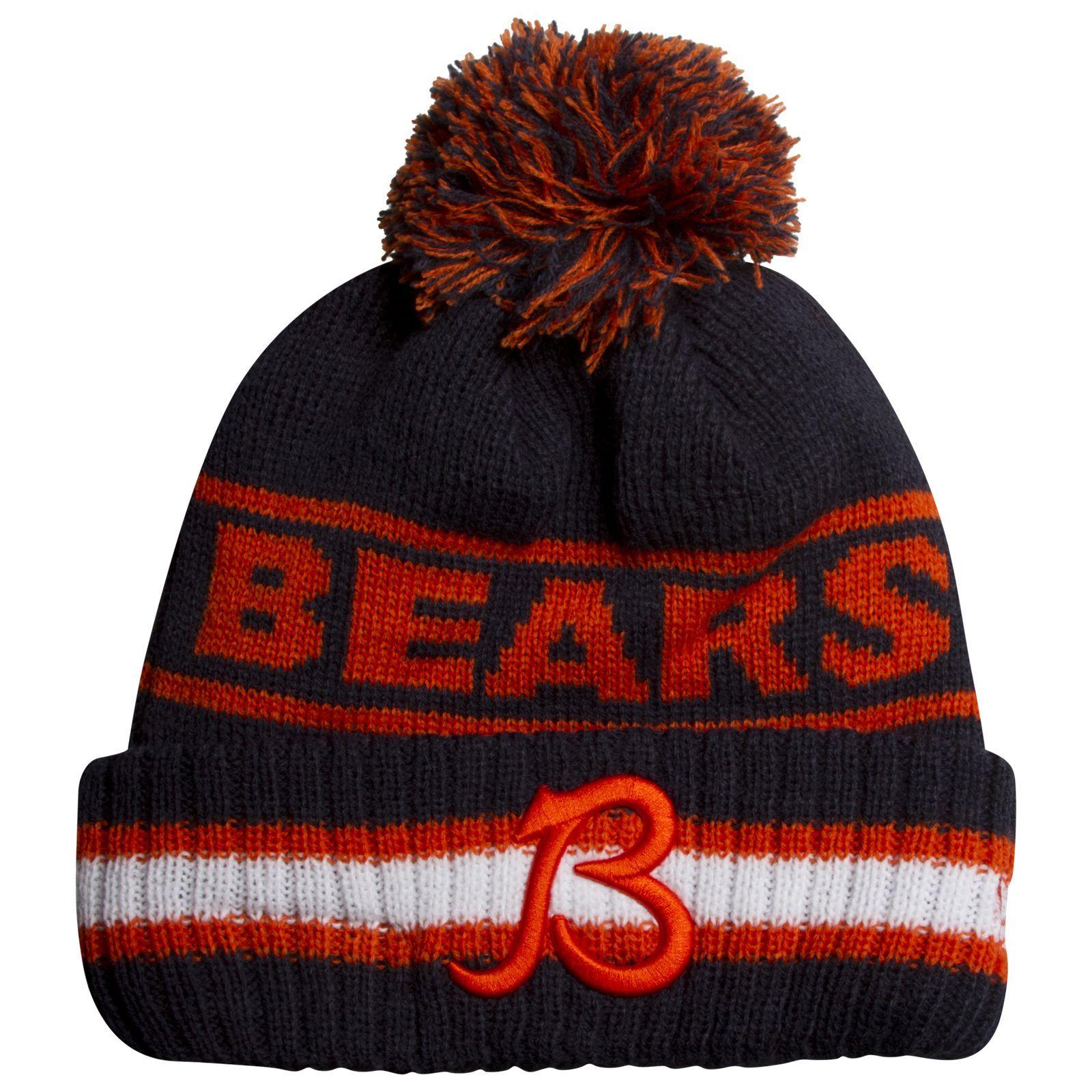 White with Orange B Logo - Chicago Bears Navy, White, and Orange Wordmark and Alternate B