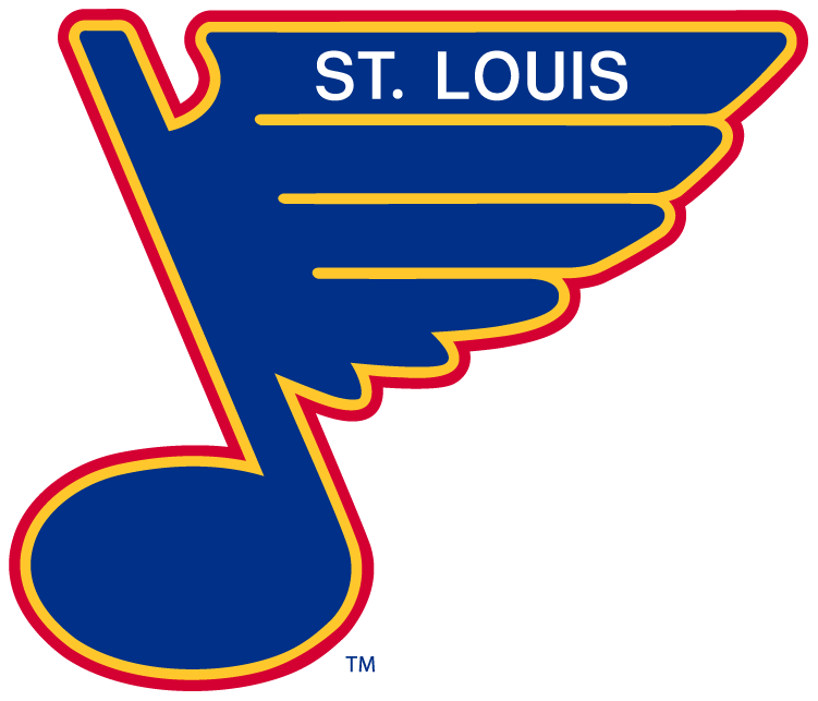 L Team Logo - St. Louis Blues Primary Logo - National Hockey League (NHL) - Chris ...