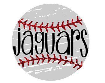 Jaguar Softball Logo - Jaguar baseball svg | Etsy
