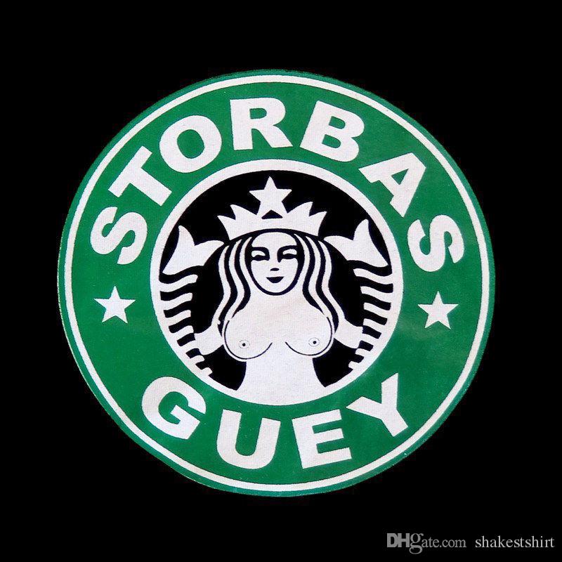 Sexy Starbucks Logo - Mens Funny Storbas Guey Sexy Starbucks Logo Mexican Black Cotton T ...