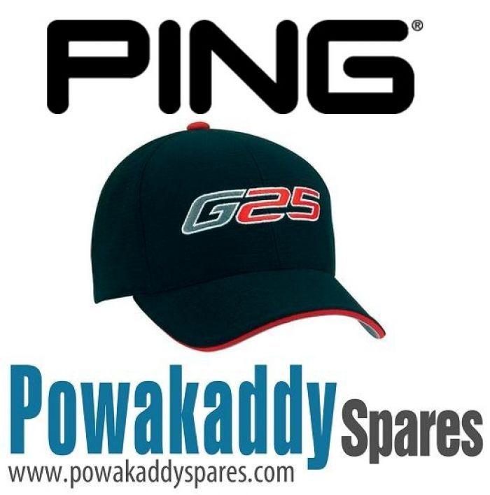 Ping Golf Logo - Ping G25 Logo Golf Peaked Cap / Red