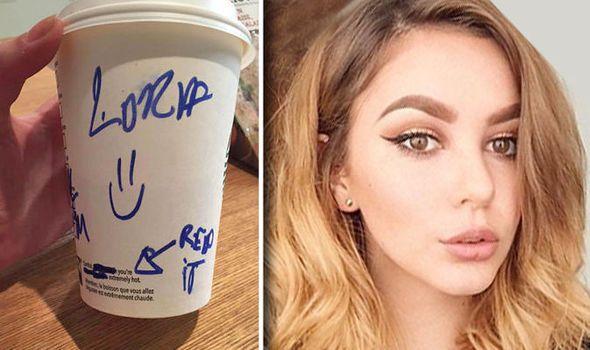 Sexy Starbucks Logo - Starbucks barista tells girl she is 'extremely hot' in cheeky coffee ...
