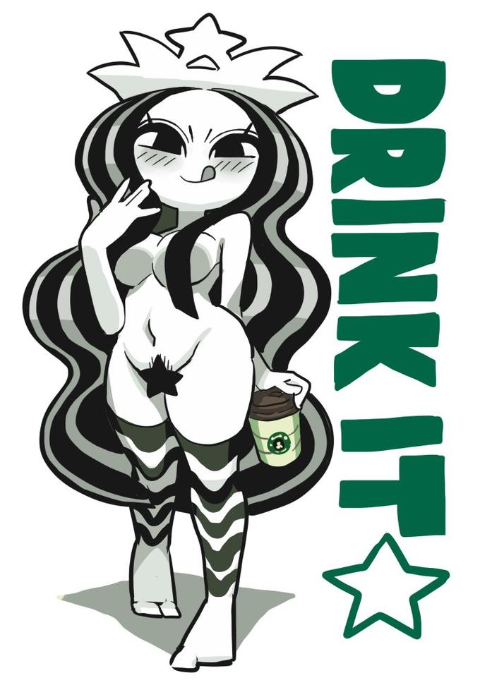 Sexy Starbucks Logo - Starbucks-chan | Know Your Meme