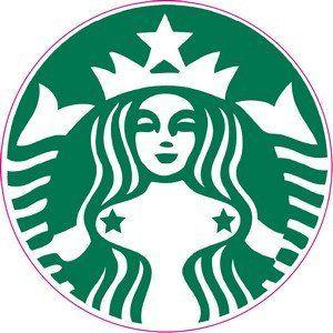 Sexy Starbucks Logo - Sticker Autocollant Starbucks Logo Vert Version: Amazon.fr